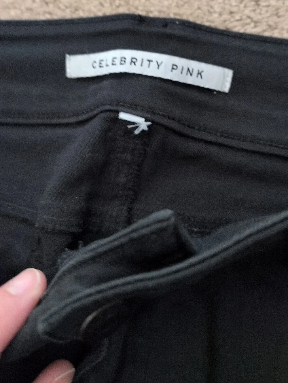 Celebrity Pink Junior Mid Rise Skinny Jeans/ Denim - Picture 4 of 8